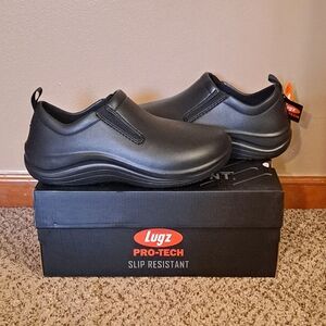 Lugz Sizzle Slip Resistant Mens Round Closed Toe Clogs